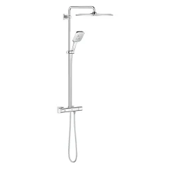 Grohe Rainshower Smartactive 310, colonne de douche 2 en 1, avec mitigeur thermostatique, chrome (26652000)