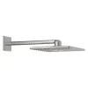Grohe Rainshower Smartactive 310 Cube Set douche de tête 2 jets et bras 430mm, Supersteel (26479DC0)