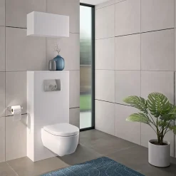 Habillage bâti-support blanc Lineo Geberit