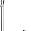 Hansgrohe Croma 100 Set de douche complet Mitigeur Thermostatique + Douchette 3 jets, Chrome (27085000)
