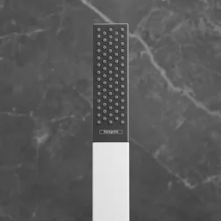 HANSGROHE Douchette à main 100 1jet EcoSmart blanc mat Rainfinity