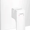 Hansgrohe Metropol Set de finition pour mitigeur douche encastré, poignée manette, Blanc mat (32565700)