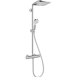 Hansgrohe Showerpipe Crometta E 240 Set de douche 1 jet, Chrome