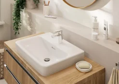Hansgrohe Vernis Blend Mitigeur de lavabo 70 CoolStart avec tirette et vidage synthétique