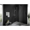 Hansgrohe Vernis Shape Colonne de douche 230 1jet Green 5,7 l/min avec mitigeur thermostatique, Chrome (26319000)
