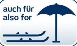 Housse de protection pour séchoir parapluie, robuste, dimensions 30x 200 cm, Leifheit
