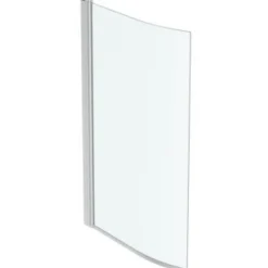 Ideal Standard Pare bain asymétrique courbé Connect Air profilé chromé