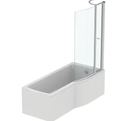 Ideal Standard Tablier baignoire frontal 1700 mm asymétrique Connect Air blanc