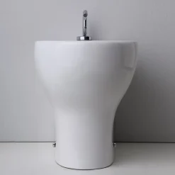 Installation De Bidet Au Sol Modèle Affleurant Au Mur Soave