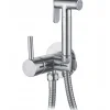 Invena Robinet Bidet Douchette Chrome Mural Monocommande