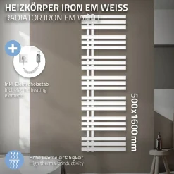 Iron EM Electric Design Radiateur de salle de bain 900W