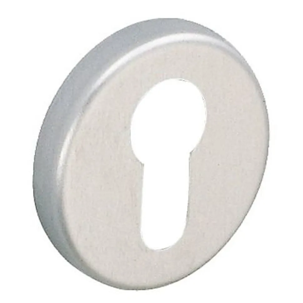 Jeu de rosace 6600 type perçage de 26.5mm excentré finition argent - VACHETTE - 13139