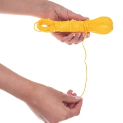 KADAX Corde à Linge Corde à Linge 20 mètres Forte avec Insert Corde de Balcon