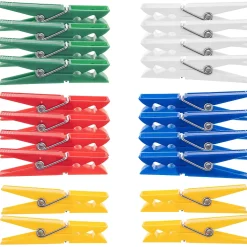 KADAX Pinces à Linge Pinces à Linge Grenouilles à Linge Colorées Fortes 20 pcs