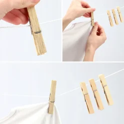 KADAX Vêtements Vêtements Pinces à Vêtements 10pcs Pinces en Bois