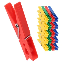 KADAX Vêtements Vêtements Vêtements Pinces à Linge 20pcs Plastique Coloré
