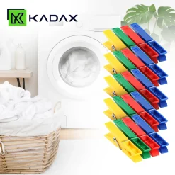 KADAX Vêtements Vêtements Vêtements Pinces à Linge 20pcs Plastique Coloré