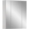 Kai - Armoire de toilette (L/H/P : 60x70x18 cm) en imitation blanc