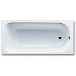 Kaldewei Eurowa 140x70 cm Baignoire rectangulaire en acier émaillé, sans pieds, blanc alpin (119500010001)