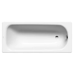 Kaldewei Saniform Plus 150x70 cm Baignoire rectangulaire en acier émaillé, sans pieds, blanc alpin (111600010001)