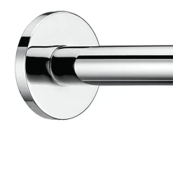 Kibath Bras de douche rond mural 40 cm finition chromée en laiton