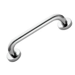 Kibath Poignée de sécurité LISA 40 cm, finition chrome poli, en acier inoxydable