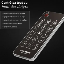 Kit Abattant WC Japonais Lavant avec eau chaude (Forme U)