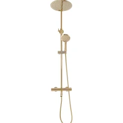 Kit de douche avec thermostat Lungo Gold