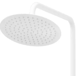 Kit de douche avec thermostat Lungo White Matt