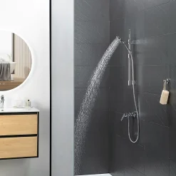 Kit de douche Chrome ARIA - bain-bain