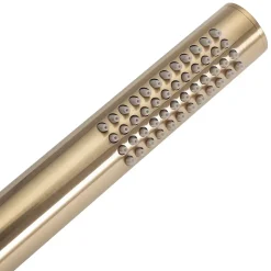 Kit De Douche Encastré Rea Lungo Brush Gold 17X16X36,5Cm + Box