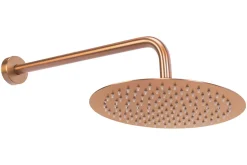 Kit De Douche Encastré Rea Lungo Thermostat Brush Copper 36,5X17X25Cm + Box