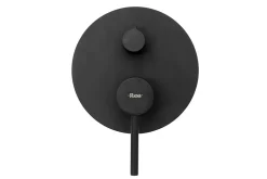 Kit De Douche Encastré Rea Lungo Black 17X16X36,5Cm + Box