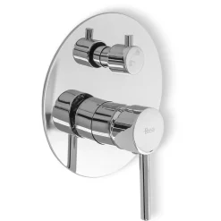Kit De Douche Encastré Rea Lungo Chrome 17X16X36,5Cm + Box