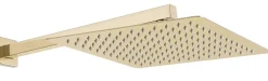 Kit De Douche Encastré Rea Fenix-Davis Thermostat Gold 55X30X40Cm + Box