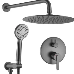 Kit De Douche Encastré Rea Ontario Titanium
