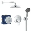 Kit de douche mécanique à encastrer Grohe Get Perfect