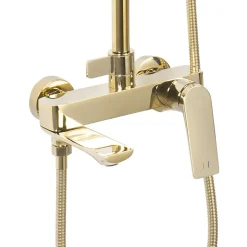 Kit De Douche Rea Avalon Gold 50X23X153Cm