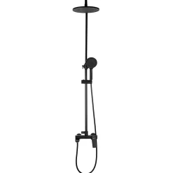 Kit De Douche Rea Avalon Black 50X23X153Cm