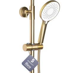 Kit De Douche Rea Avalon Brush Gold 50X23X153,1Cm