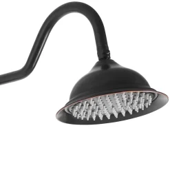 Kit De Douche Rea Bergamo Black 50X21X150Cm