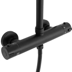 Kit De Douche Rea Bliss Thermostat Black 38,5X27,5X100Cm
