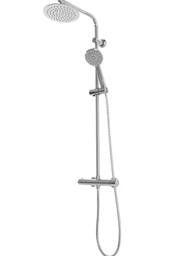 Kit De Douche Rea Bliss Thermostat Chrome 38,5X27,5X100Cm