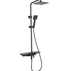 Kit De Douche Rea Bravo Black 45X40X105Cm