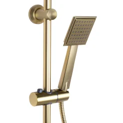 Kit De Douche Rea Bravo Brush Gold 45X40X105Cm