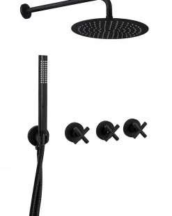 Kit De Douche Rea Exit Black 51X30X36Cm