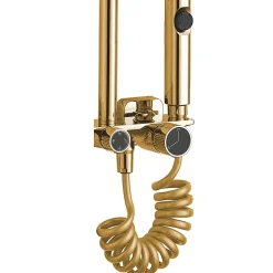 Kit De Douche Rea Helix Gold 38X30X114,5Cm