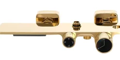 Kit De Douche Rea Helix Gold 38X30X114,5Cm