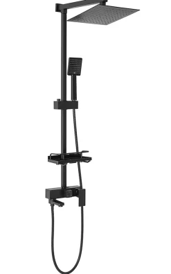 Kit De Douche Rea Jack Black 45X21,5X102Cm