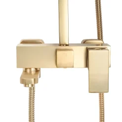 Kit De Douche Rea Jack Brush Gold 45X21,5X102Cm